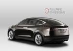Tesla Model X Prototype 2012 года